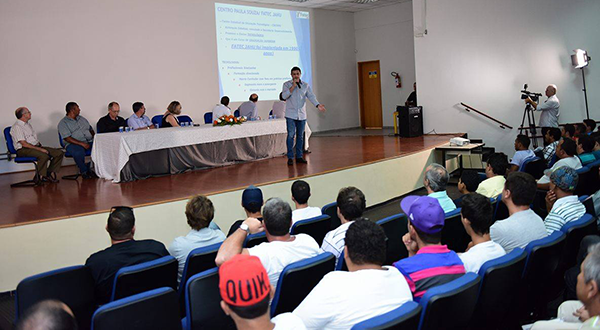 Foto do Auditório da Fatec Jahu