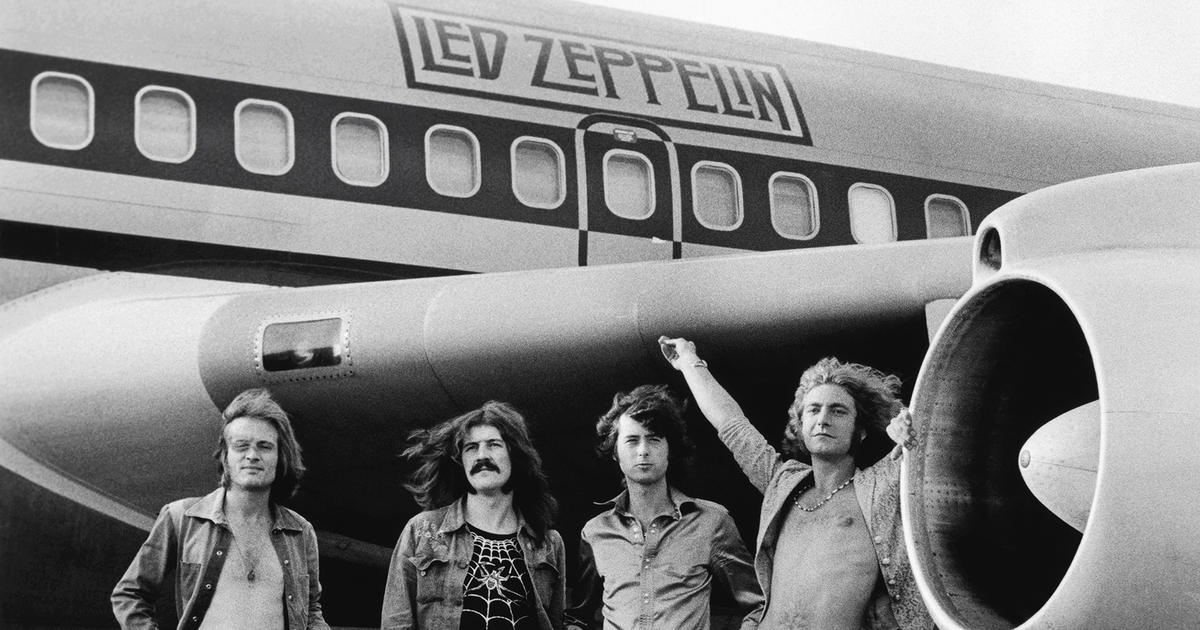 Foto da banda Led Zeppelin
