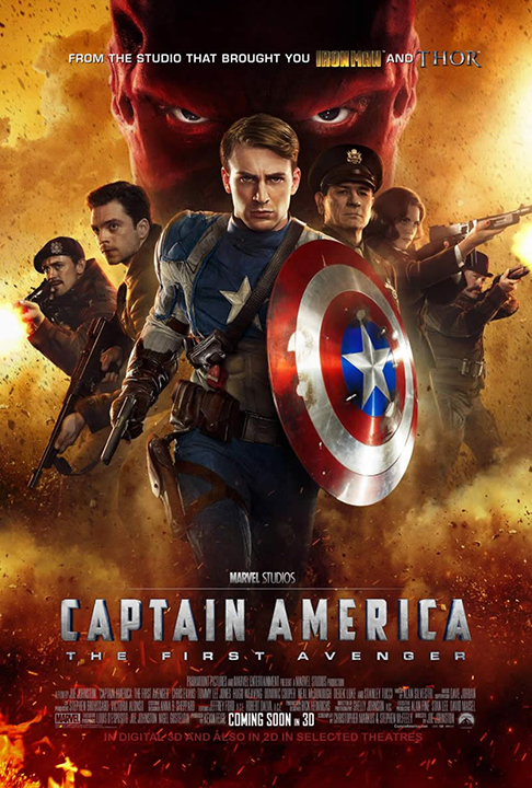 Poster do filme Capitão América.