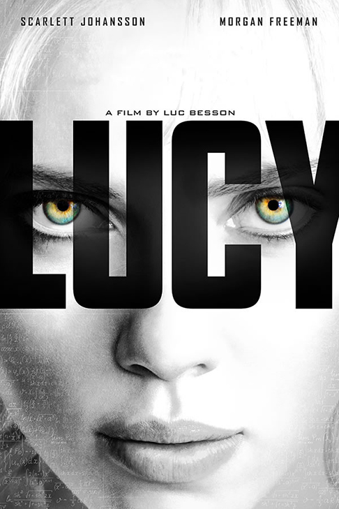 Poster of the movie Lucy.