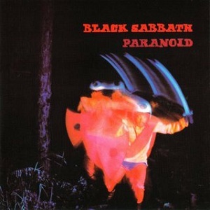 Foto da capa do álbum Paranoid da banda Black Sabbath