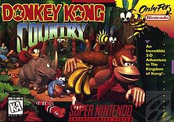 Capa do jogo Donkey Kong Country