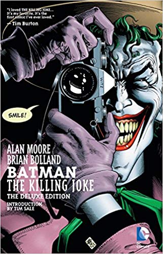 Capa da história em quadrinhos: Batman: A piada mortal
