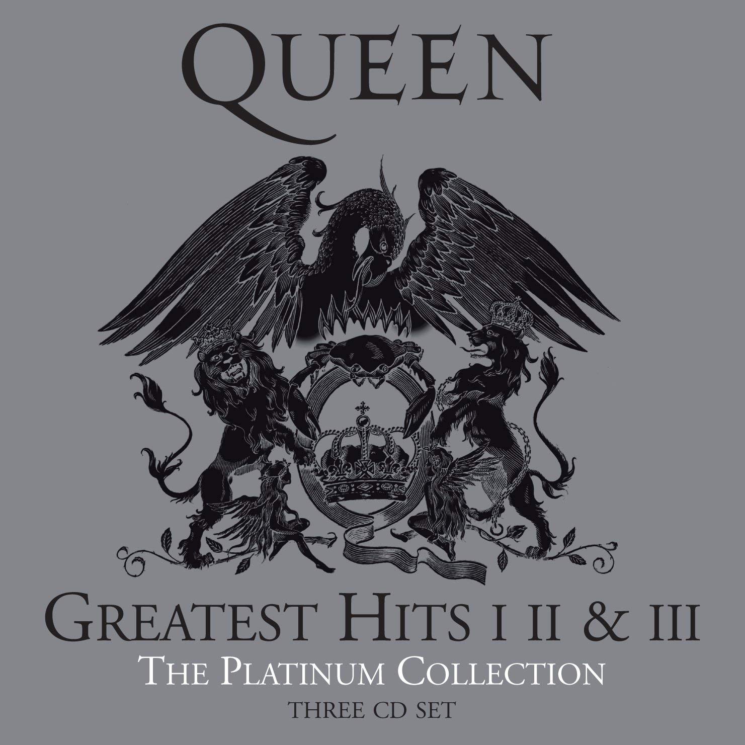 Foto da capa do álbum The Platinum Collection da banda Queen