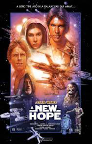 Pôster do filme Star Wars: Uma nova esperança