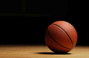 Imagem de uma bola de basquete