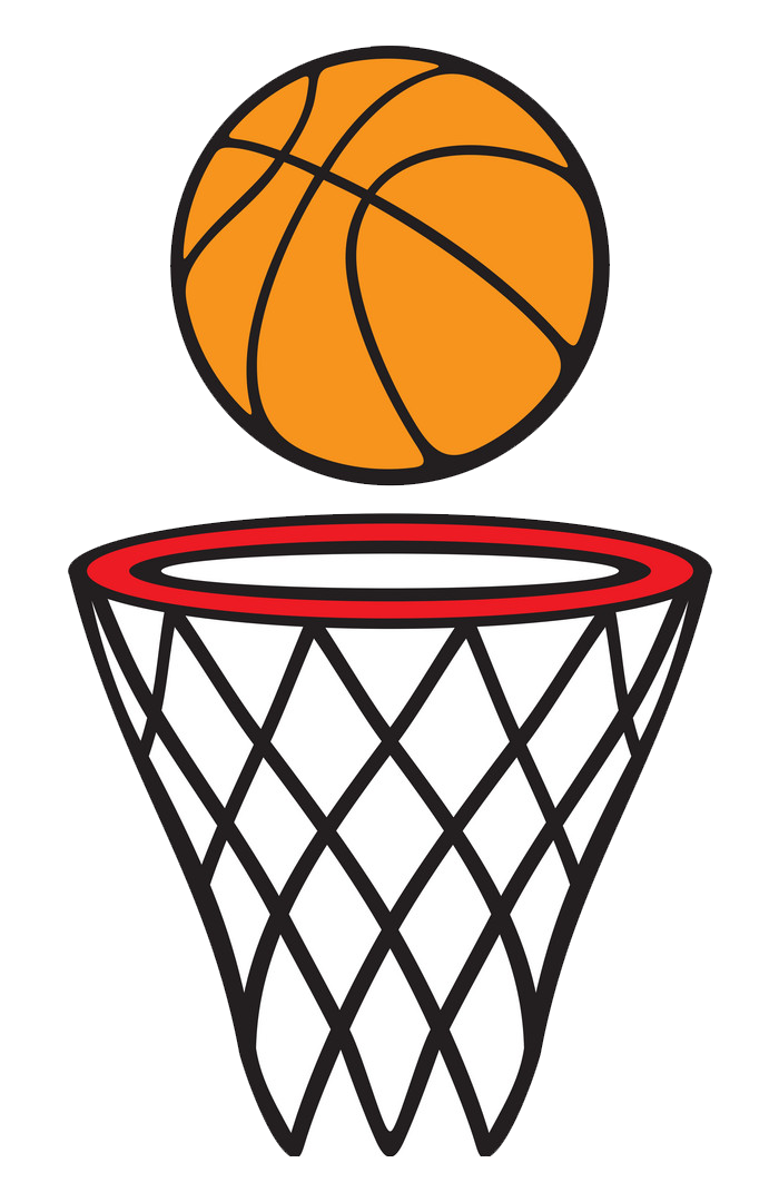 foto de uma bola de basquete