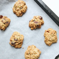 Biscoitos de granola